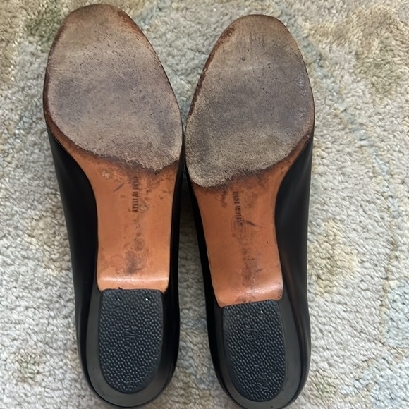 Salvatore Ferragamo Vara Bow Flat Navy Size 9B Authentic - Picture 4 of 9